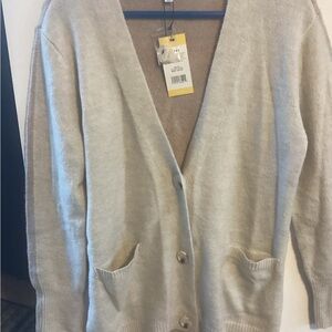 Madden Women's Cream Cardigan Sweater